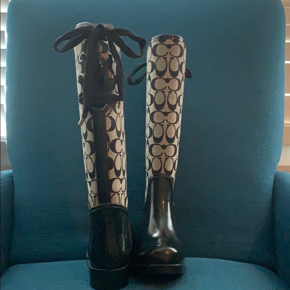 Coach NY Rain Boots